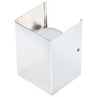 Светильник настенный бра прямоугольный Ecola 2xGX53 GX53-N52 Белый картинка 